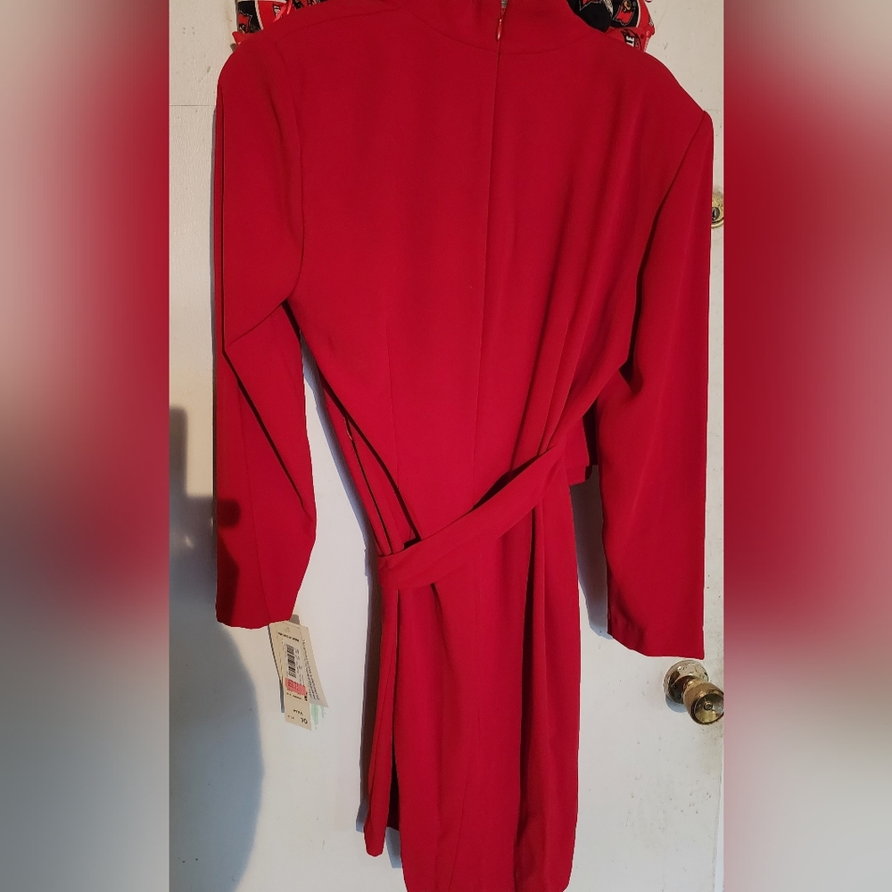 Red dress petite